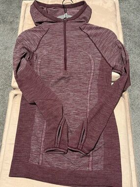 Lululemon Swiftly Wool 1/2 Zip Hoodie